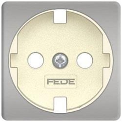Накладка Fede Bright Chrome/Белый FD04314CB - фото 42401