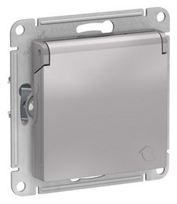 Розетка с крышкой и шторками 16А ATN000346 Schneider Electric - фото 45049