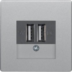 usb зарядка | розетка 260205 | 10336084 Berker - фото 46359