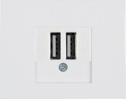 usb розетка | зарядка 260209 | 10357009 Berker - фото 48142