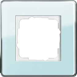 Рамка 1-пост, Gira Esprit Glass C салатовое стекло 0211518 - фото 5833
