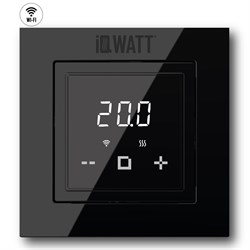 IQ Thermostat D Black Wi-Fi - фото 62643