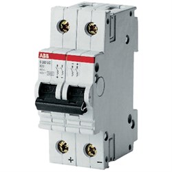 Автоматический выключатель ABB S282UCZ1 1А 2п GHS2820164R0218, 6кА, Z - фото 63972