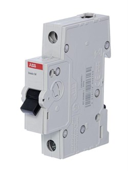 Автоматический выключатель ABB Basic M 63А 1п 2CDS641041R0634, 4.5кА, C, BMS411C63 - фото 64940