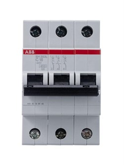 Автоматический выключатель ABB SH203L 16А 3п 2CDS243001R0164, 4.5кА, C - фото 65010