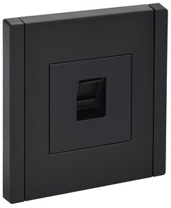 FORTE&PIANO Роз. комп. RJ45 кат.5E FP132 чер. IEK FP-K10-1-K02 - фото 69833