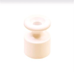 Bironi пластик слоновая кость изолятор 100шт/уп B1-551-211-100 - фото 69967