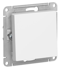 Systeme Electric AtlasDesign белый выключатель 1-клавишный 2-полюсный, 10А, механизм ATN000121 - фото 70642