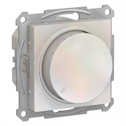 Systeme Electric AtlasDesign жемчуг светорегулятор (диммер) повор-нажим, LED, RC, 400Вт, механизм ATN000423 - фото 70778