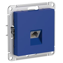 Systeme Electric AtlasDesign аквамарин розетка телефонная RJ11, механизм ATN001181 - фото 70981