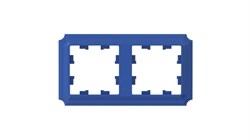 Systeme Electric AtlasDesign Antique аквамарин рамка 2-ая, универсальная ATN101102 - фото 70992