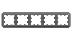 Systeme Electric AtlasDesign Antique мокко рамка 5-ая, универсальная ATN100605 - фото 71091