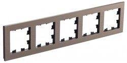 Systeme Electric AtlasDesign Nature Металл латунь Рамка 5-ая, универсальная ATN312205 - фото 71504