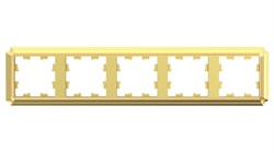 Systeme Electric AtlasDesign Antique Золото Рамка 5-ая, универсальная ATN101605 - фото 71509