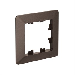 Systeme Electric AtlasDesign Air Мокко/дымчатый черный Рамка 1-ая ATN220601 - фото 71533