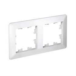 Systeme Electric AtlasDesign Air Белый/дымчатый белый Рамка 2-ая ATN220102 - фото 71553