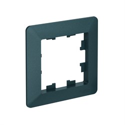 Systeme Electric AtlasDesign Air Изумруд/дымчатый черный Рамка 1-ая ATN220801 - фото 71600