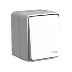 Systeme Electric AtlasDesign Profi54 Наруж Серый Переключатель 1-клавишный 10 АХ ATN543061 - фото 71606