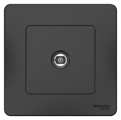 Blanca внутренняя антрацит розетка TV BLNTS000016 - фото 72325