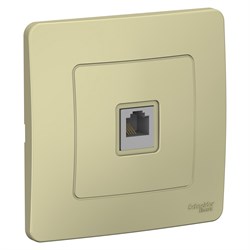 Blanca внутренняя бежевый розетка телефонная RJ11 BLNIS011007 - фото 72414