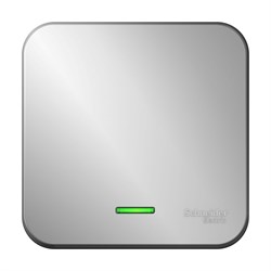 Blanca наружняя алюминий выключатель 1-клавишный с подсветкой, 10А, 250B BLNVA101103 - фото 72566