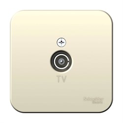 Blanca наружняя молочная розетка TV, изолированная пластина BLNTA000012 - фото 72629