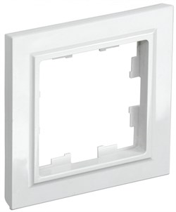 IEK Brite белый рамка 1 место BR-M12-K01-PRO - фото 73573