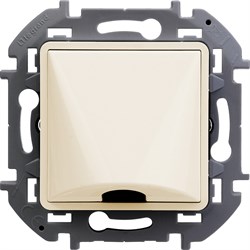 Legrand Inspiria слоновая кость вывод кабеля с зажимом для крепления 673891 - фото 74740