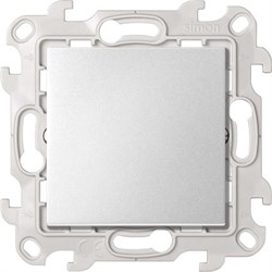 Simon 24 Алюминий Переключатель (проходной) 10AX 250В~ 4 2450201-033 - фото 75937