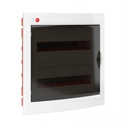 DKC Щиток встраиваемый с дверцей 36 мод.,IP41, белый, с клеммным блоком 63А RB36B4TWD - фото 77540