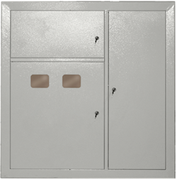 IEK Корпус металлический ЩЭ-2-1 36 УХЛ3 IP31 MKM42-02-31 - фото 78121