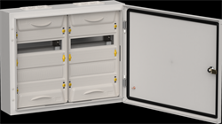 IEK Titan 5 корпус металлический ЩРн-48 (2х24) 460х570х140 IP54 серый TI5-50-N-2X024-54-7035 - фото 78128