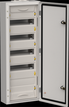IEK Titan 5 корпус металлический ЩРн-60 (1х60) 835х310х140 IP54 серый TI5-50-N-060-54-7035 - фото 78129