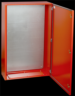 IEK Корпус металлический ЩМП-7-0 (1400х650х285мм) У2 IP54 RAL 3020 IND-YKM40-07-54 - фото 78261