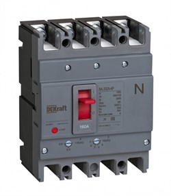 Dekraft Силовой автоматический выключатель 4P 40A 35кА ВА-332А 28112DEK - фото 79642