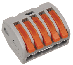 IEK Строительно-монтажная клемма СМК 222-415 UKZ-001-415 - фото 86253