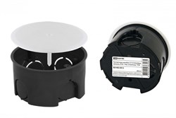 TDM Распаячная коробка СП D103х50мм, крышка, IP20,  инд. штрихкод, SQ1402-0913 - фото 86679