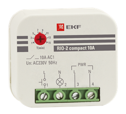 Импульсное реле RIO-2 compact 10А PROxima rio-2k-10 pe729656 - фото 87482