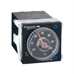 Schneider Electric Реле времени 48х48 для частой подстройки ~/=24-240В с выдержкой на включение RE48ATM12MW - фото 87682