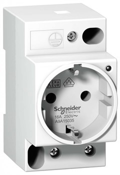 Schneider Electric Acti 9 Розетка щитовая iPC DIN 2П+T 16A 250В с индикатором A9A15035 - фото 87782