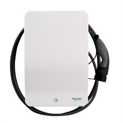 Schneider Electric Компактная зарядная станция с кабелем WALLBOX STD ATT CABLE T2 7, 4kW EVH2S7P0CK - фото 87811