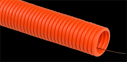 IEK ELASTA Труба гофрированная ПНД d50 с зондом оранжевая тяжелая (15м) CTG21-50-K09-015 - фото 87902