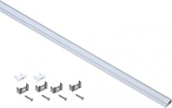 IEK Профиль алюм. для LED ленты 1607 накл. прям. 2м к-т опал LSADD1607-SET1-2-N1-1-08 - фото 88074
