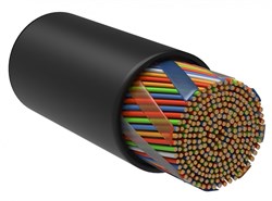 IEK ITK Кабель связи витая пара U/UTP, кат.5E 25х2х24AWG solid, LDPE, 305м, черный LC3-C5E25-139 - фото 89247