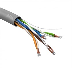 ЭРА UL25-4-PVC-A Кабель витая пара U/UTP 4x2x25 AWG Cat5e CCA PVC 305м SIMPLE Б0044435 - фото 89271