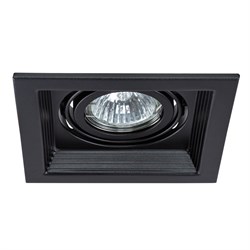 Arte Lamp A6661PL-1BK CANIS Карданный встроенный светильник, черный A6661PL-1BK - фото 90145