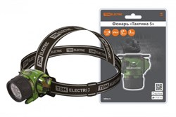 TDM ФонарьТактика 5", налобный 12+2 LED, 94 лм, бат. 3*AАА," SQ0350-0096 - фото 90331