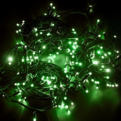 NEON-NIGHT Гирлянда модульная "Дюраплей LED" 20м 200 LED черный каучук Зеленая 315-154 - фото 90604