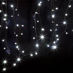 NEON-NIGHT Гирлянда модульная "Дюраплей LED" 20м 200 LED черный ПВХ, Белая 24В 315-115 - фото 90630