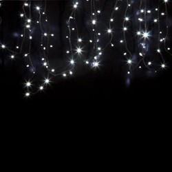 NEON-NIGHT Гирлянда модульная «Дюраплей LED» 20 м, 200 LED, черный каучук, мерцающий Flashing (каждый 5-й диод) свечение белое 315-525 - фото 90987